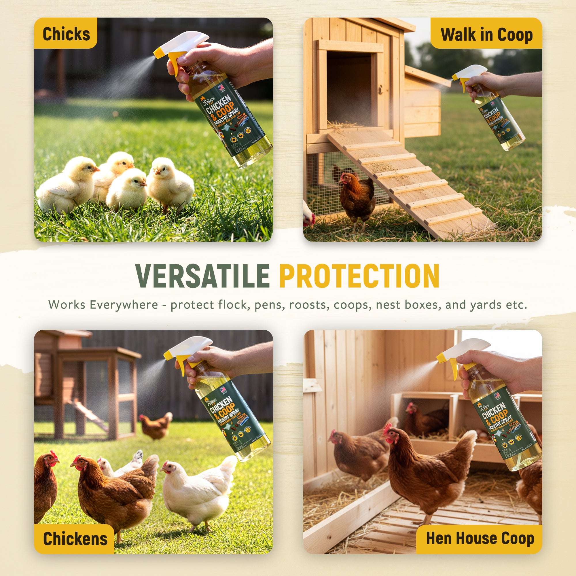 Chicken and Coop Poultry Spray