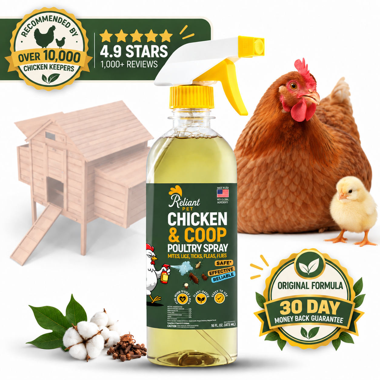 Chicken and Coop Poultry Spray
