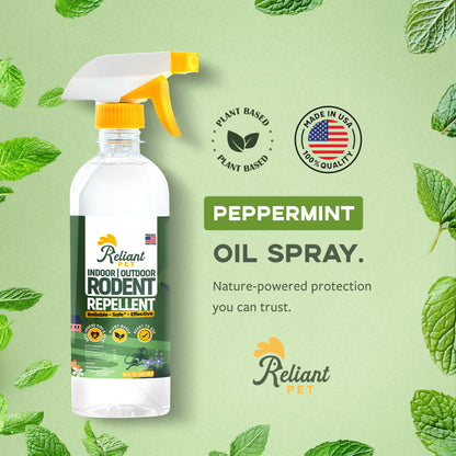 Rodent Repellent made with Peppermint Oil