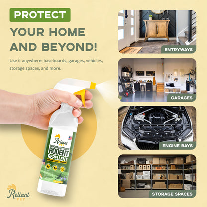 Rodent Repellent made with Peppermint Oil