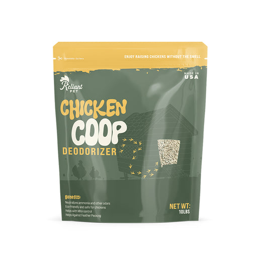 Chicken Coop Deodorizer - 10LBS - Eliminates Ammonia Smell - All Natural